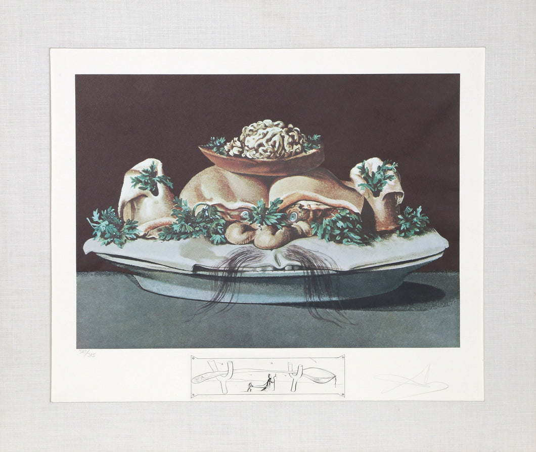 Les suprenes de maillaise liliputiens from Diners a Gala Lithograph | Salvador Dalí,{{product.type}}