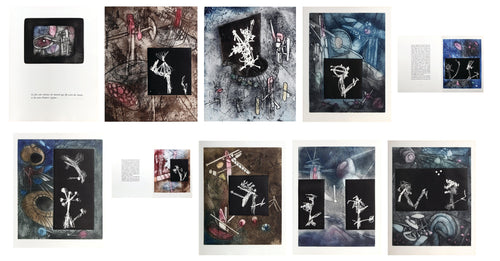 Les Voix (The Voices) Etching | Roberto Matta,{{product.type}}