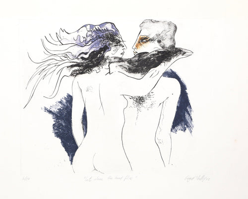 Let Alone the Hand that Flies Etching | José Guyer Salles,{{product.type}}
