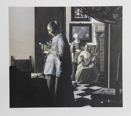 Letter from Picasso Lithograph | George Deem,{{product.type}}