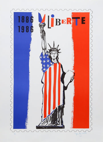 Liberte Screenprint | Roger Bezombes,{{product.type}}
