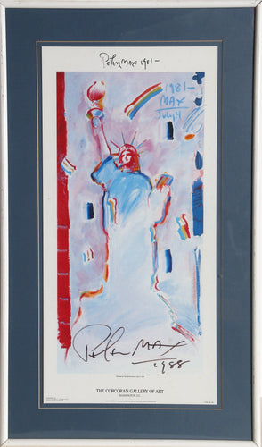 Liberty, Version 3 (Text) Poster | Peter Max,{{product.type}}