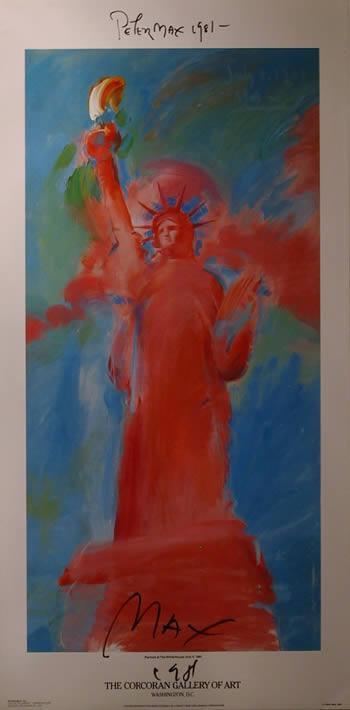 Liberty Version 4 Poster | Peter Max,{{product.type}}