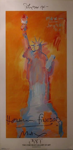 Liberty Version 6 Poster | Peter Max,{{product.type}}