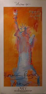 Liberty Version 6 Poster | Peter Max,{{product.type}}