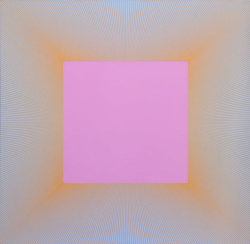 Light Magenta Square Acrylic | Richard Anuszkiewicz,{{product.type}}