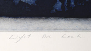 Light on Loch Etching | Pearl Rosen Golden,{{product.type}}