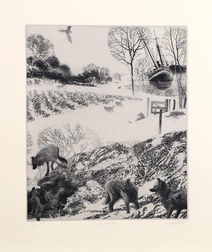 Light Sweet Crude Etching | Peter Milton,{{product.type}}