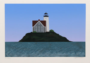 Lighthouse I Screenprint | Ted Jeremenko,{{product.type}}
