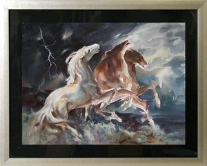Lightning I Watercolor | Lumen Martin Winter,{{product.type}}