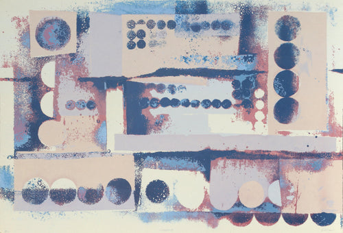 Limestone Screenprint | L. Logan,{{product.type}}