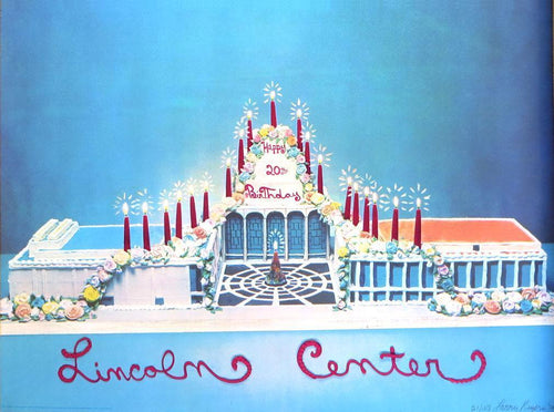 Lincoln Center 20th Anniversary Lithograph | Larry Rivers,{{product.type}}