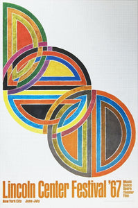Lincoln Center Festival Lithograph | Frank Stella,{{product.type}}