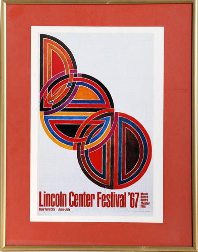 Lincoln Center Festival Poster | Frank Stella,{{product.type}}