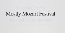 Lincoln Center Mostly Mozart, 25th Anniversary Lithograph | Robert Motherwell,{{product.type}}