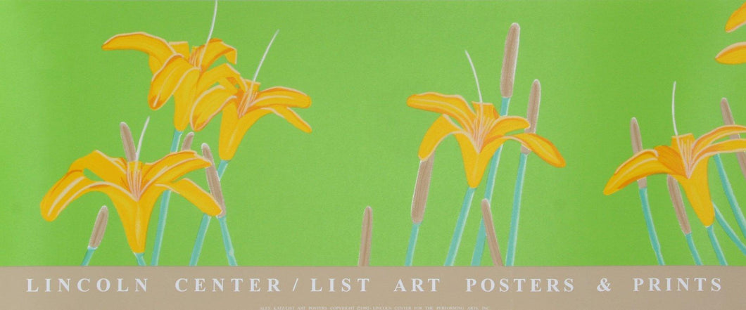 Lincoln Center/List Art - Tiger Lilies Poster | Alex Katz,{{product.type}}