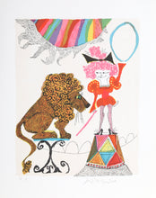 Lion Tamer from A Little Circus Lithograph | Judith Bledsoe,{{product.type}}