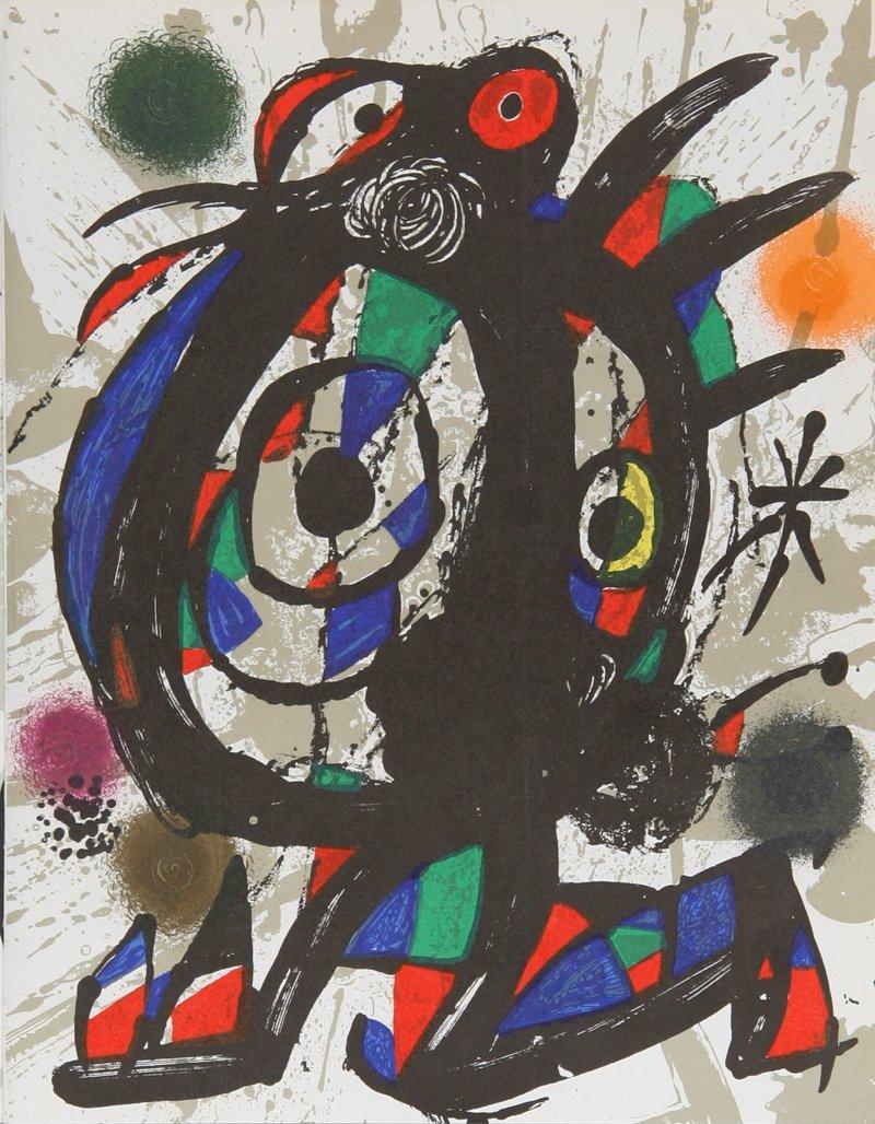 Lithograph I (1113) Lithograph | Joan Miro,{{product.type}}