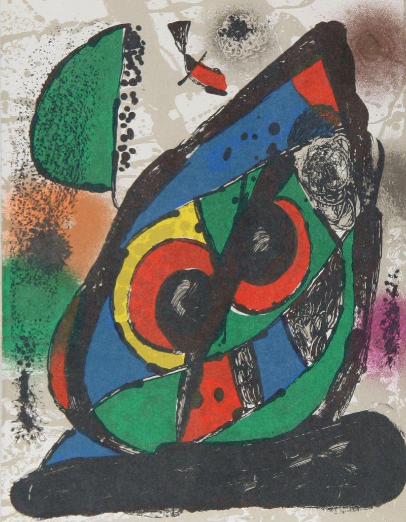 Lithograph I (1256) Lithograph | Joan Miro,{{product.type}}