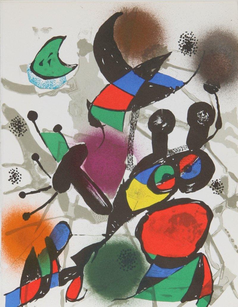 Lithograph II (1114) Lithograph | Joan Miro,{{product.type}}