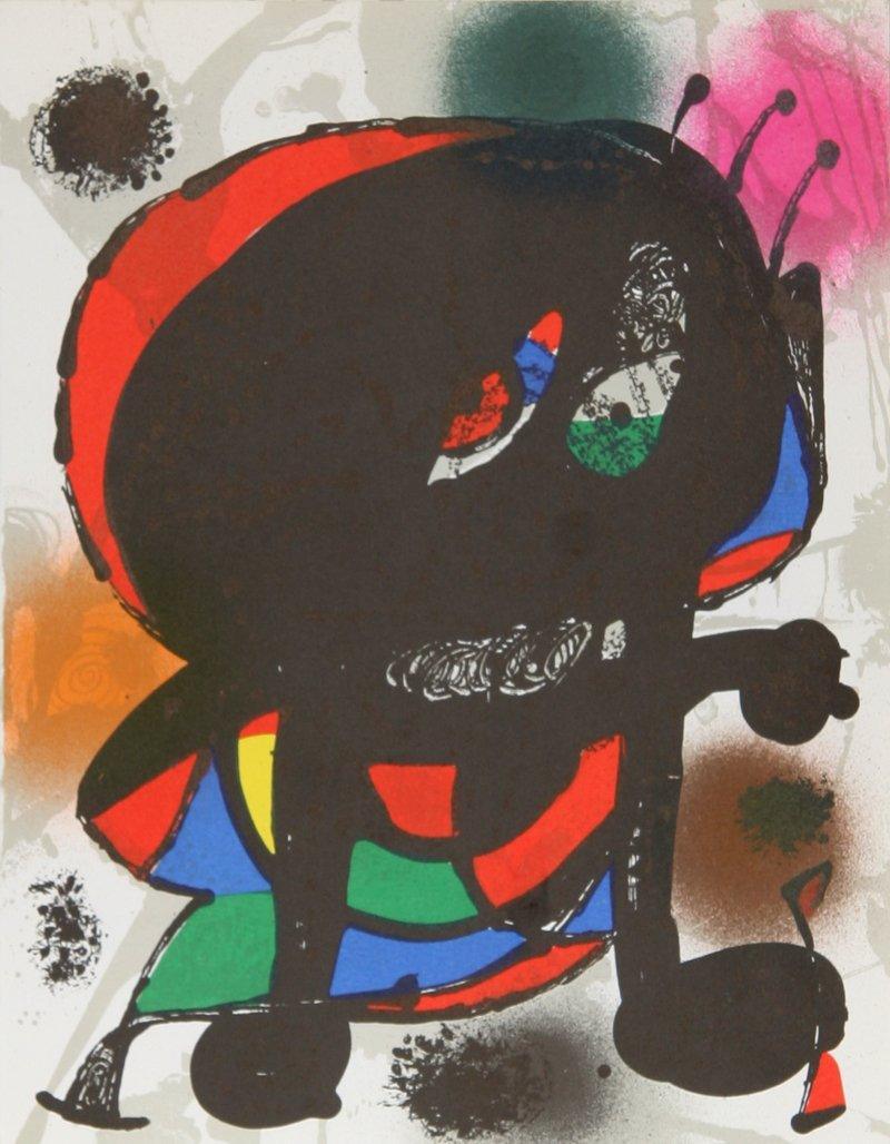 Lithograph III (1115) Lithograph | Joan Miro,{{product.type}}
