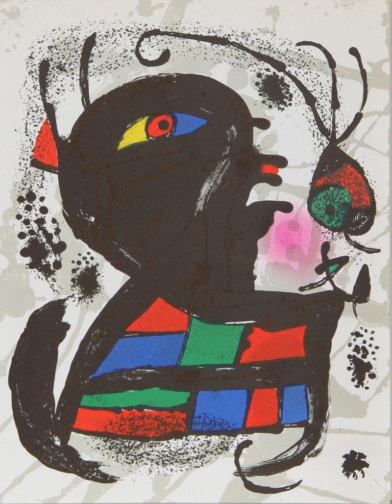 Lithograph V (1117) Lithograph | Joan Miro,{{product.type}}
