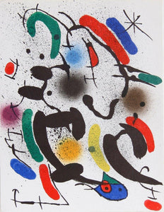 Lithograph VI (842) Lithograph | Joan Miro,{{product.type}}