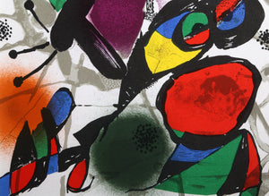 Lithographe III Lithograph | Joan Miro,{{product.type}}