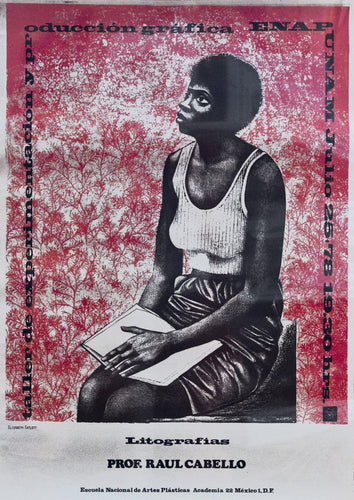 Litografias Professor Raul Cabello, Mexico Poster | Elizabeth Catlett,{{product.type}}