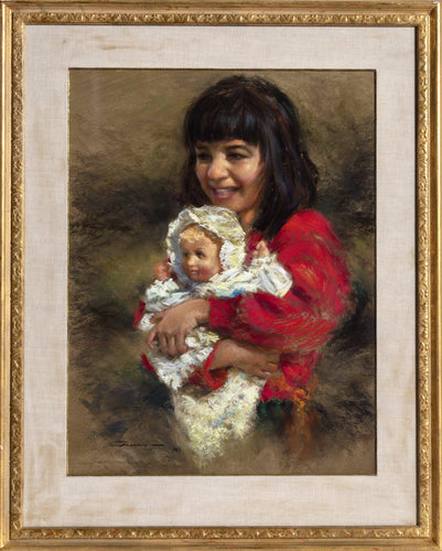 Little Doll Pastel | Unknown Artist,{{product.type}}