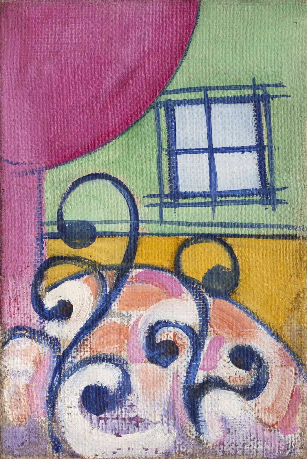 Living Room Oil | Benjamin Benno,{{product.type}}