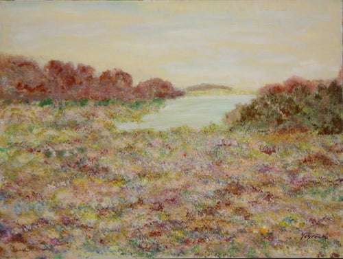 Loire Landscape Acrylic | Michael Schreck,{{product.type}}