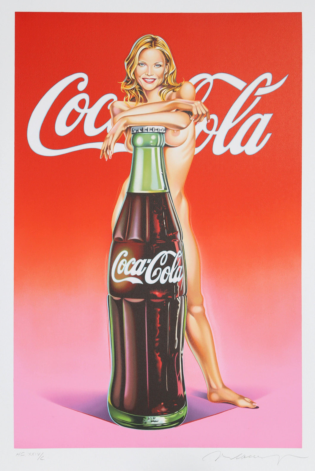 Lola Cola Lithograph | Mel Ramos,{{product.type}}