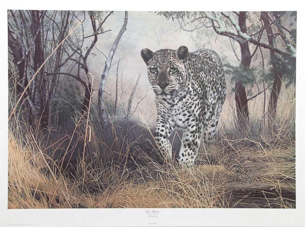 Lone Hunter Lithograph | Charles Fracé,{{product.type}}