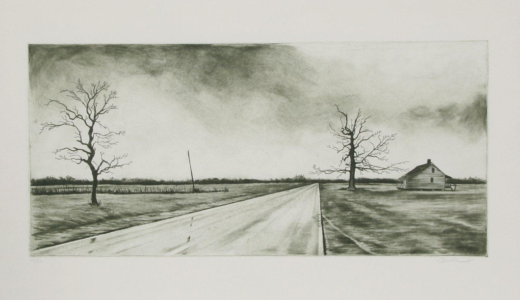 Lonely Road Etching | Harry McCormick,{{product.type}}