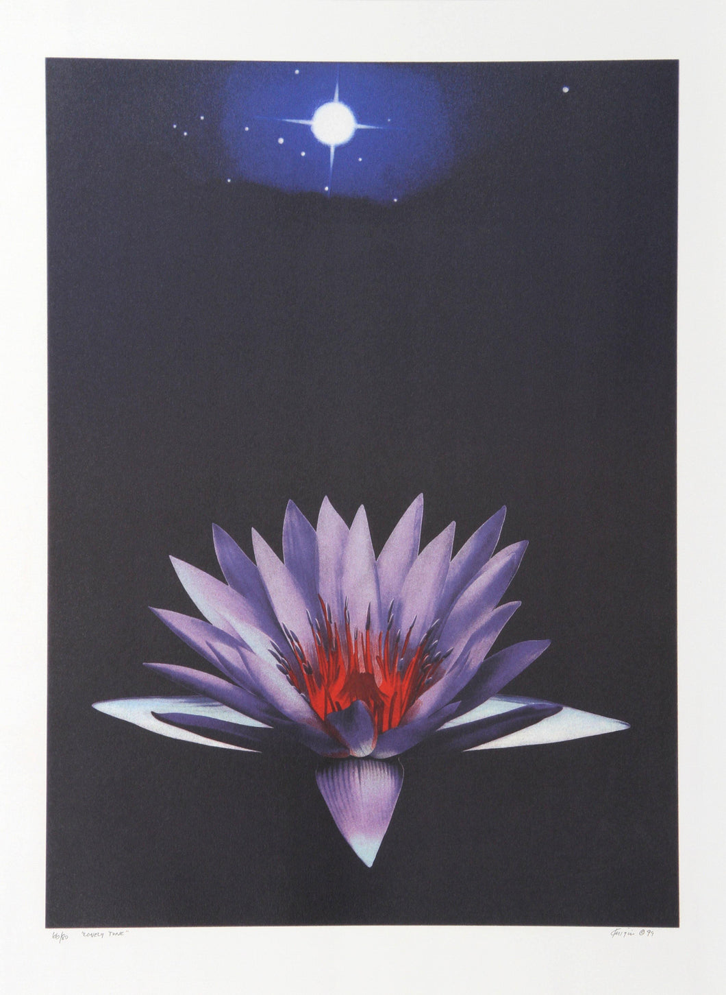 Lonely Tune Lithograph | Michael Knigin,{{product.type}}