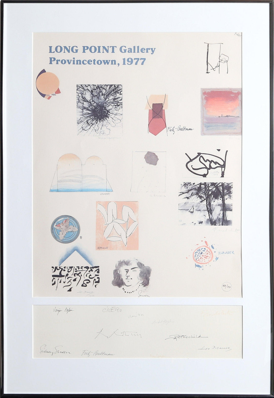 Long Point Gallery Lithograph | Various Artists,{{product.type}}