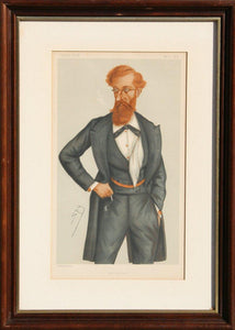 Lord Lindsay, M.P. Lithograph | Leslie Matthew Ward (Spy),{{product.type}}