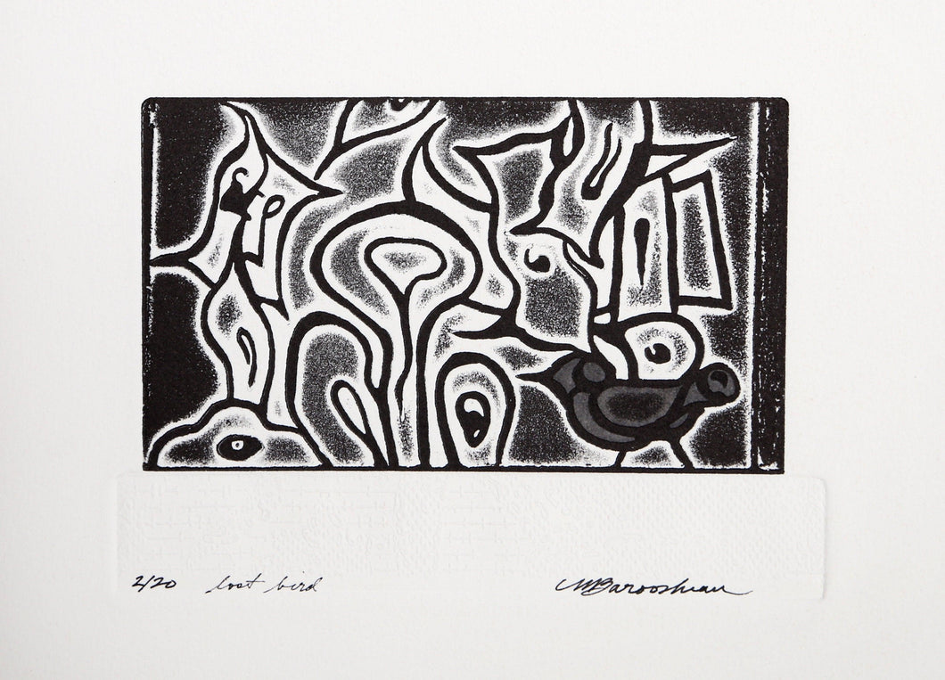 Lost Bird Etching | Martin Barooshian,{{product.type}}