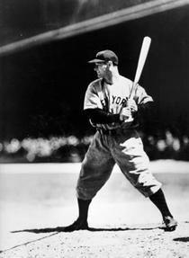 Lou Gehrig at Bat, Yankees Black and White | Unknown Artist,{{product.type}}