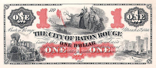 Louisiana - One Dollar Currency | American Bank Note Commemoratives,{{product.type}}