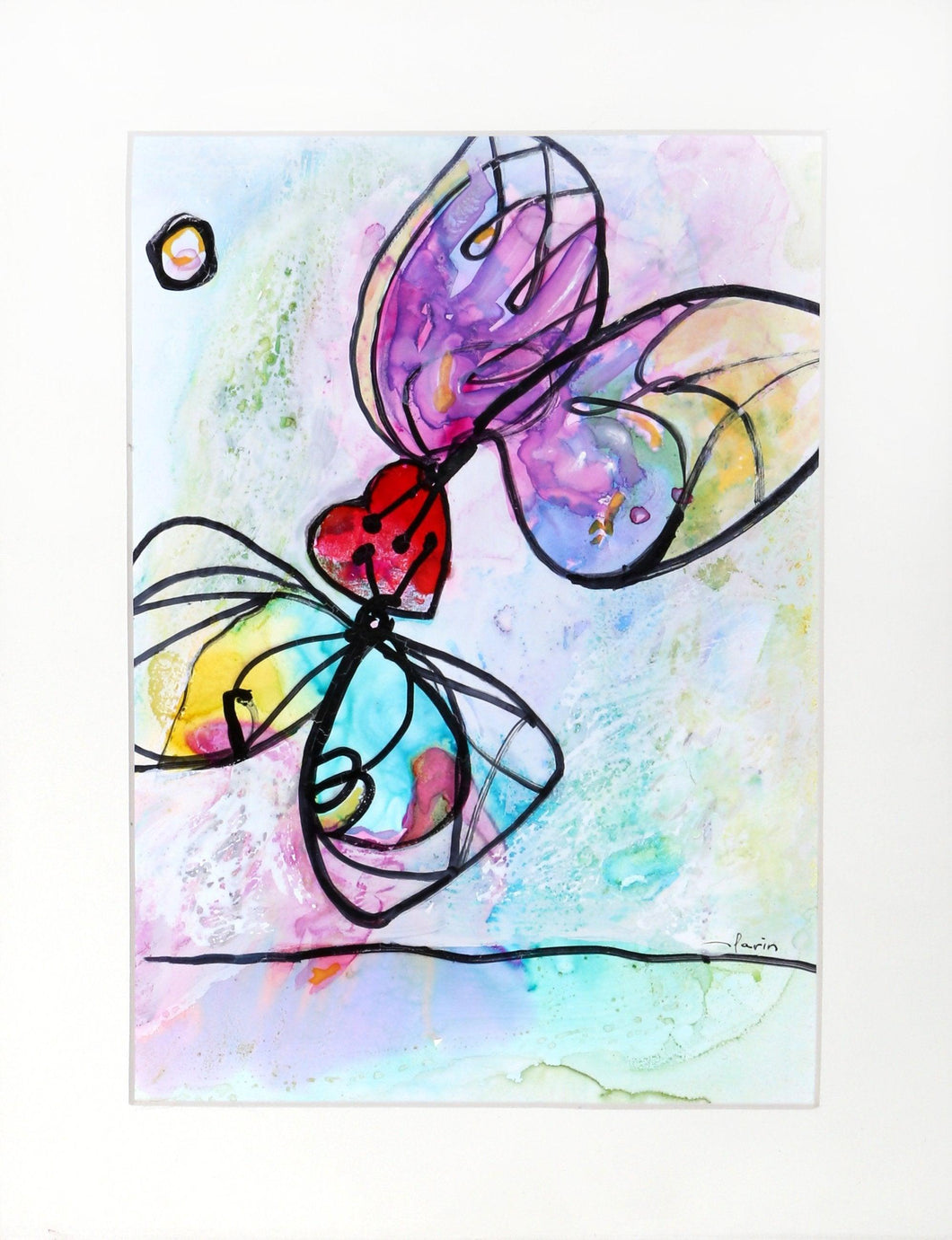 Love Butterflies II Acrylic | Avi Farin,{{product.type}}