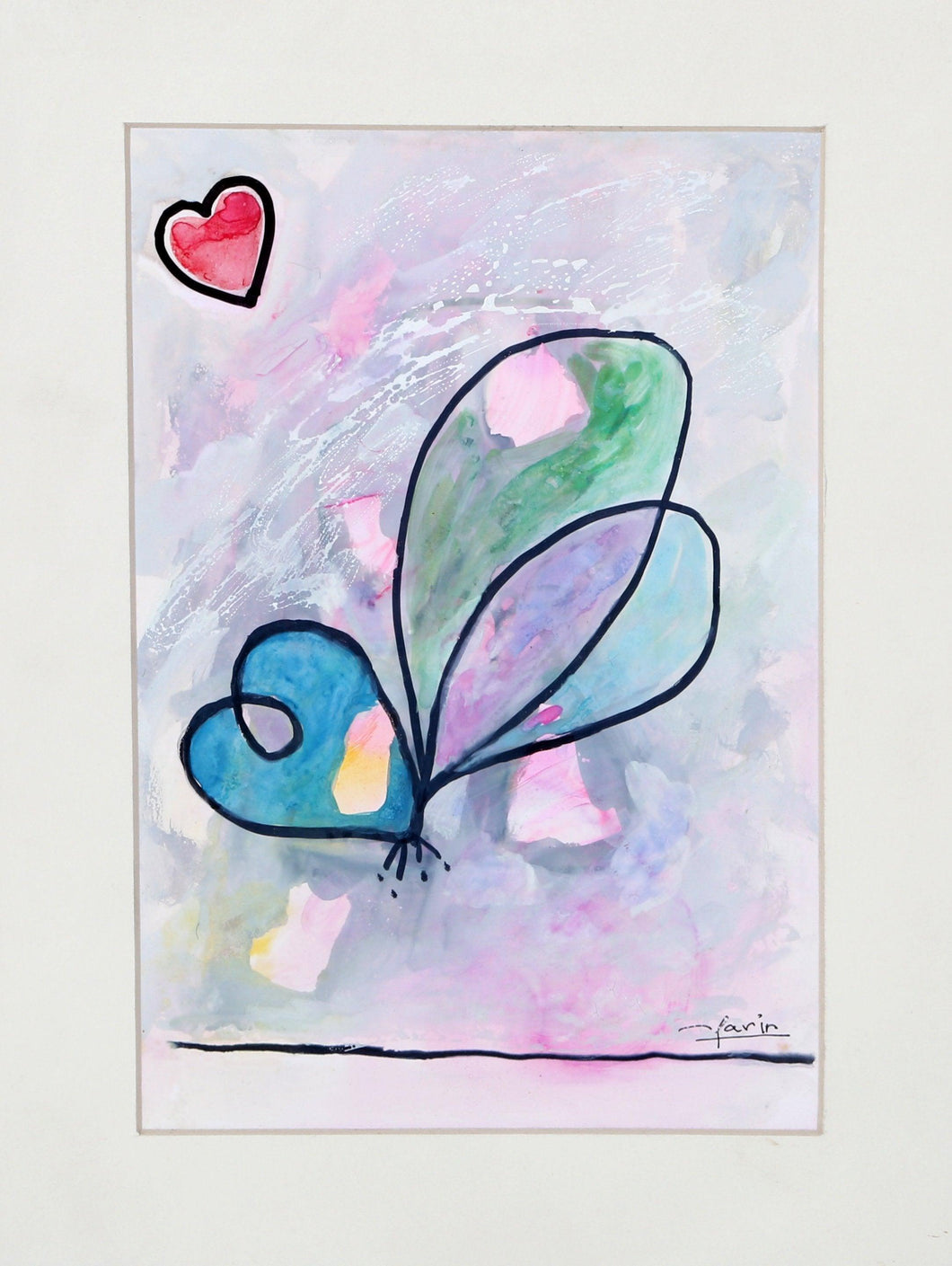 Love Butterflies IV Acrylic | Avi Farin,{{product.type}}