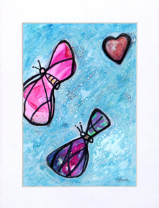 Love Butterflies V Acrylic | Avi Farin,{{product.type}}
