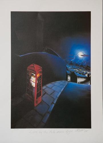 Love by the Pale Moon Light Lithograph | Mackenzie Thorpe,{{product.type}}