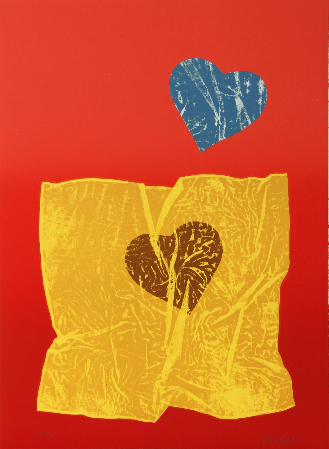 Love Lithograph | Antonio Recalcati,{{product.type}}