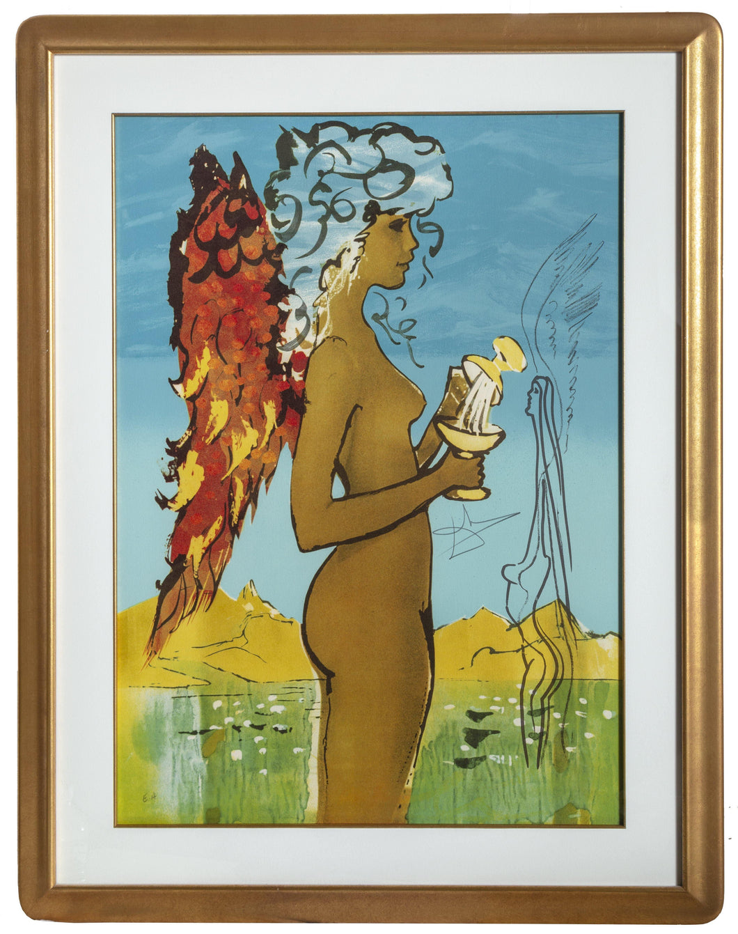 Love's Promise (Temperance) Lithograph | Salvador Dalí,{{product.type}}