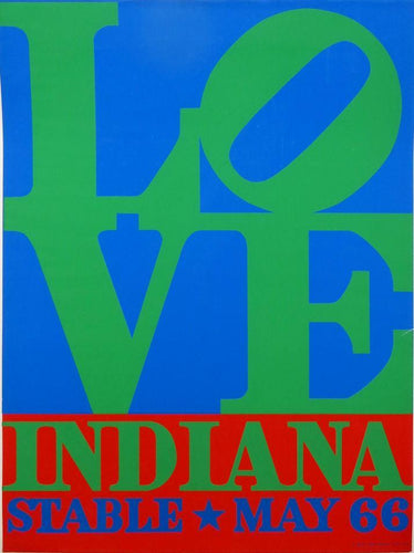 LOVE, Stable Gallery Screenprint | Robert Indiana,{{product.type}}