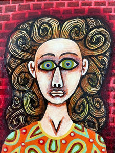 Lovely Women acrylic | Rex Clawson,{{product.type}}
