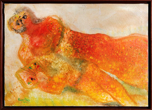 Lover's Embrace Oil | Juan Garcia Ripolles,{{product.type}}